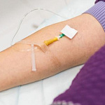 Внутривенное капельное введение препарата